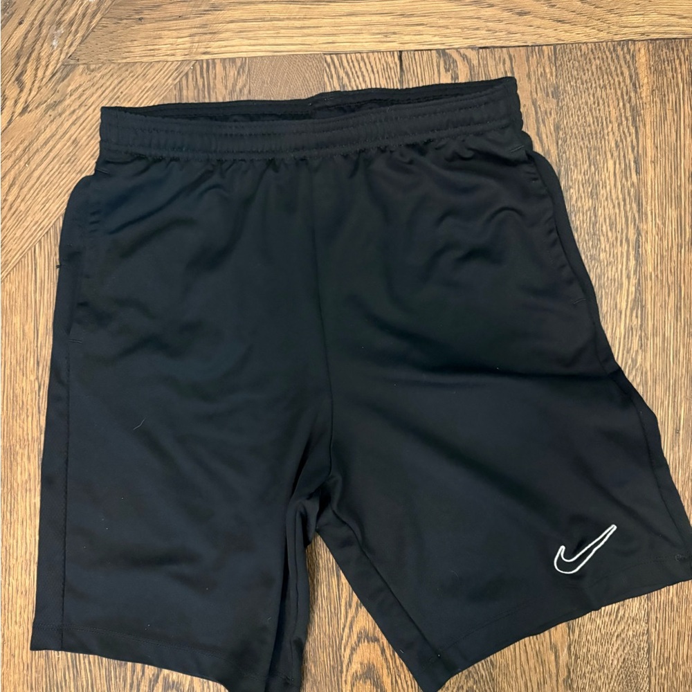 Boys Nike Black Athletic Performance Shorts